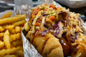 #3 Slaw Dog – Gourmet Hotdogs